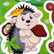 Наліпки Ranok Creative для дитячої кімнати Лісові звірі 350308