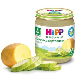Овощное пюре HiPP Кабачок с картофелем с 4 месяцев 125 г 4022