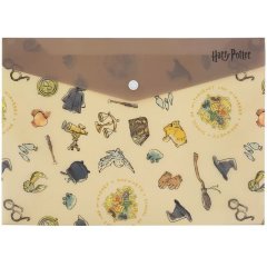 Папка на кнопке А4 Гарри Поттер Kite HP25-244-1