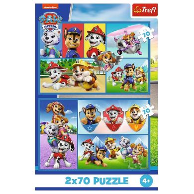 Пазли 2x70 Paw Patrol Правила патруля 8000021036244