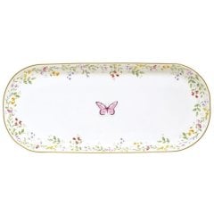 Поднос 34x15 см из фарфора FANCY GARDEN POZZI MILANO M006R3493FGAR
