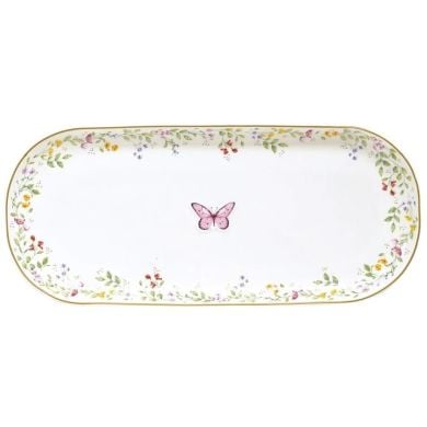 Поднос 34x15 см из фарфора FANCY GARDEN POZZI MILANO M006R3493FGAR