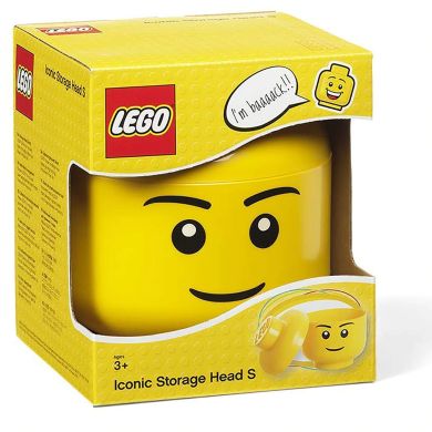 Контейнер для зберігання маленька голова SILLY Lego 40311726