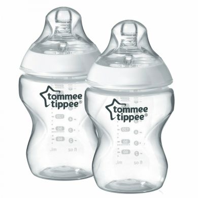 Пляшечка для годування 2х260 мл Tommee Tippee 42252042, Білий