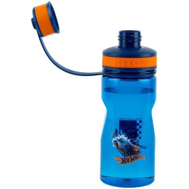 Пляшечка для води, 500 мл, Hot Wheels Kite HW24-397, Синій