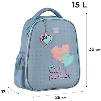 Рюкзак GoPack Education полукаркасный 165M Girl Power GO25-165M-1