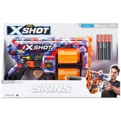 Быстрострельный бластер Skins Dread Malice (12 патронов), 36517Q X-Shot 36517Q