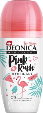 Дезодорант шариковый Deonica For teens Pink Rush 50 мл 4600104037894