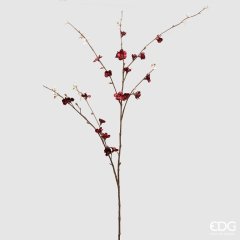 Декоративна квітка персик буругнді EDG H140 683763,48
