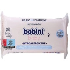 Гипоаллергенные влажные салфетки, 60 шт. 0+ Bobini 5900465247413