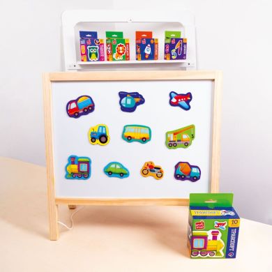 Игра развивающая набор магнитов. Транспорт Vladi Toys VT3106-35