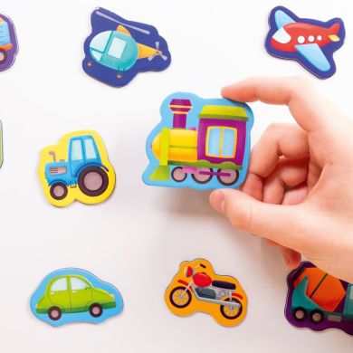 Игра развивающая набор магнитов. Транспорт Vladi Toys VT3106-35