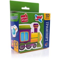 Игра развивающая набор магнитов. Транспорт Vladi Toys VT3106-35