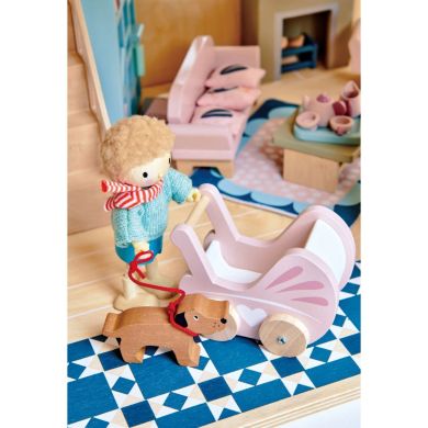 Игрушка из дерева Детская кроватка Коляска Стул Tender Leaf Toys TL8156