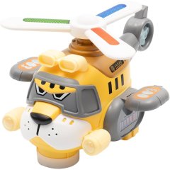 Игрушечный электрический самолет Тигр со светом и музыкой 8811-24