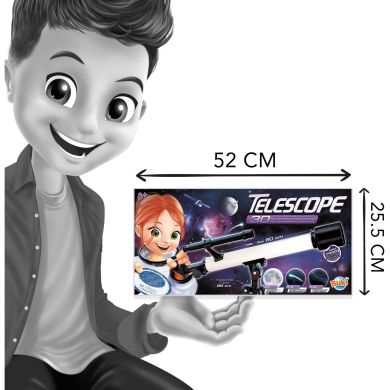 Игрушечный телескоп 30 вариантов активности BUKI FRANCE TS007B