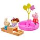 Ігровий набір PEPPA FIGURINES серії Моменти з Пеппою КАРУСЕЛЬ І ЛАСОЩІ G1873