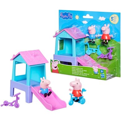Игровой набор PEPPA FIGURINES &ndash; ВЕСЕЛАЯ В ПАРКЕ F8872