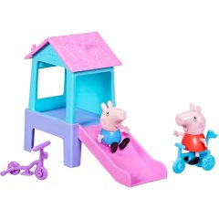 Игровой набор PEPPA FIGURINES &ndash; ВЕСЕЛАЯ В ПАРКЕ F8872