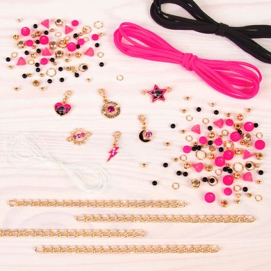 Juicy Couture: Мега-набор для создания шарм-браслетов с кристаллами Swarovski «Хрустальное сияние» Make it Real Make it Real MR4480