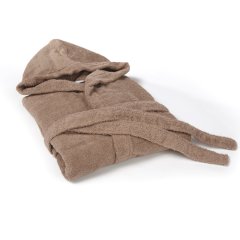 Халат с капюшоном Cogal Antico M Ореховый S94707230IT