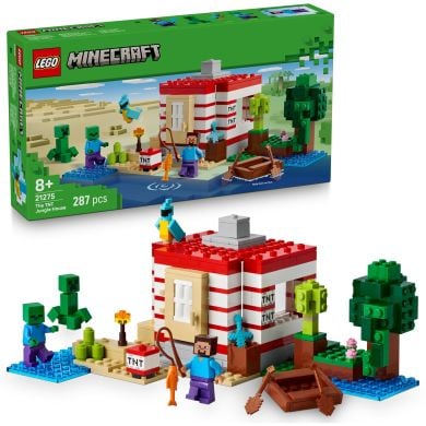 Конструктор Дом по взрывчатке в джунглях LEGO Minecraft 21275