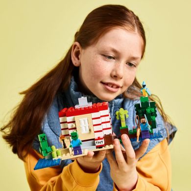 Конструктор Дом по взрывчатке в джунглях LEGO Minecraft 21275