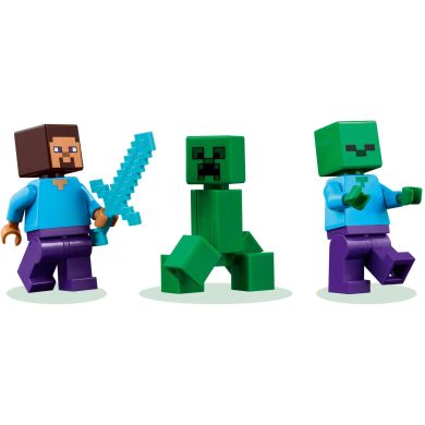 Конструктор Дом по взрывчатке в джунглях LEGO Minecraft 21275