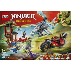 Конструктор LEGO Ninjago Автомобільна битва ніндзя біля будинку на дереві 71857