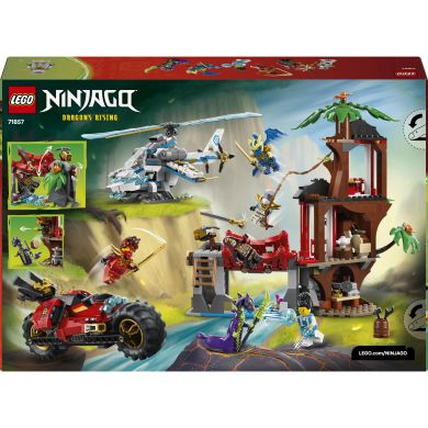 Конструктор LEGO Ninjago Автомобильная битва ниндзя у дома на дереве 71857