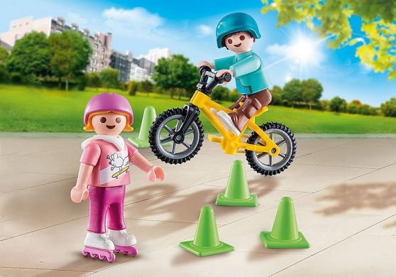 Конструктор Playmobil Дети в парке 15 деталей 70061