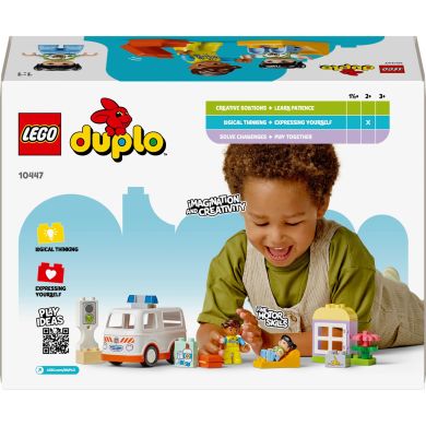 Конструктор Скорая помощь и водитель LEGO DUPLO Town 10447