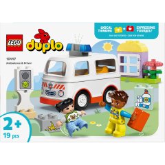 Конструктор Швидка допомога та водій LEGO DUPLO Town 10447