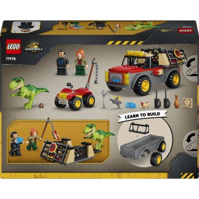 Конструктор Грузовик для перевозки молодого тираннозавра Lego Jurassic World 115 дет. 77978