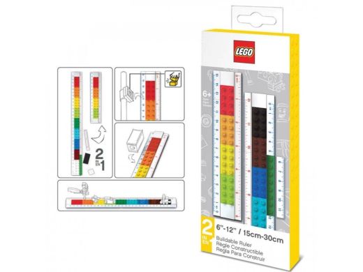 Линейка-конструктор LEGO Stationery 4003072-51498