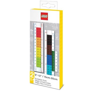 Линейка-конструктор LEGO Stationery 4003072-51498