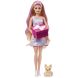 Кукла Barbie Вечеринка-сюрприз в лиловых тонах JFG70