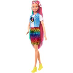 Лялька Веселковий леопард Barbie Барбі Barbie Барбі Fashion and Beauty GRN81