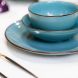 Миска для сніданку 13 см, бірюза Feeling Turquoise M&eacute;dard de Noblat AH59CCB0001BD, 13