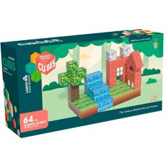 My World Магнитные блоки 2.3 см, 64 эл. CJ-4539682