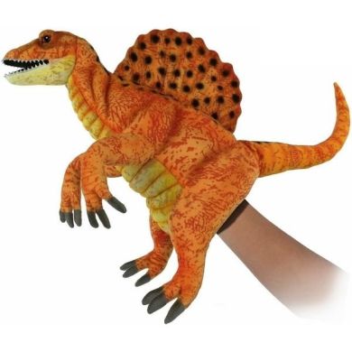 М'яка іграшка на руку Hansa Puppet Спінозавр Жовте золото 42 см 7760