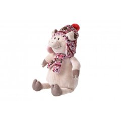 М'яка іграшка Same Toy Свинка в шапці, 38 см THT720