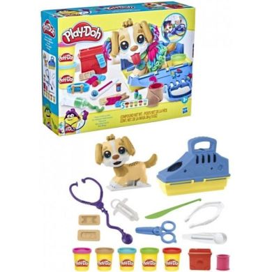 Набір для творчості з пластиліном Прийом у ветеринара Play-Doh F3639