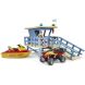 Набор игрушечных спасательных станций с квадроциклом, водяным скутером и фигуркой Bruder 62780