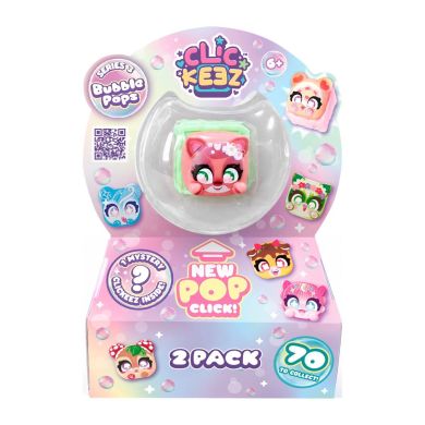 Набір колекційних іграшок фіджет-клікерів CLICKEEZ серії Bubble Pops S3 (в асорт., 2 шт. у кор.) 940841