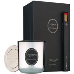 Набор Ladenac Urban Senses Lead Grey AROMATIC LOUNGE свеча 200 г + спички + тарелка Zamak Ladenac 02000100051