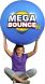 Надувний м'яч Wicked Mega Bounce XL 251 см два кольори WKMBX