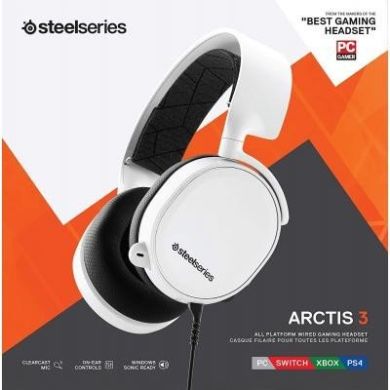 Навушники SteelSeries Arctis 3 White 2019 Edition 61506