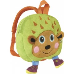 Кольоровий м'який рюкзак Oops Hedgehog 3D для дітей від 18м+ 23x23x6 Зелений 30006.24