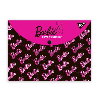 Папка-конверт YES на кнопці A4 Barbie 492002